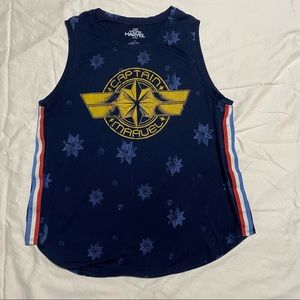 Captain Marvel tee size large.